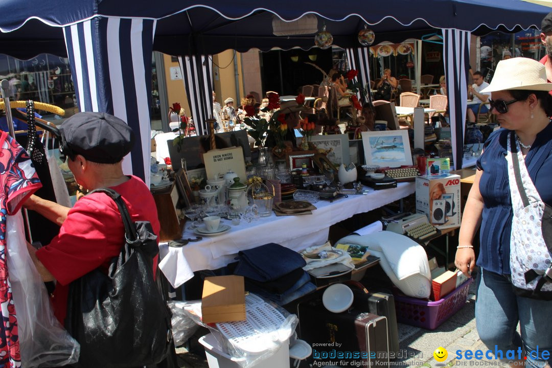 Flohmarkt Kreuzlingen und Konstanz am Bodensee, 10.06.2018