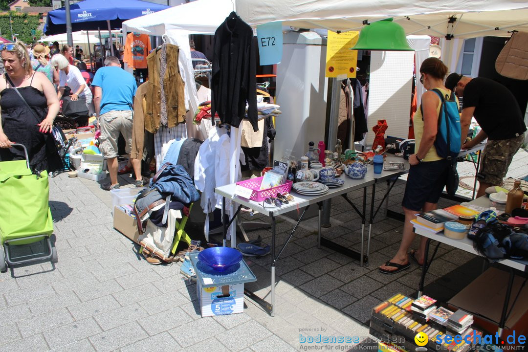 Flohmarkt Kreuzlingen und Konstanz am Bodensee, 10.06.2018