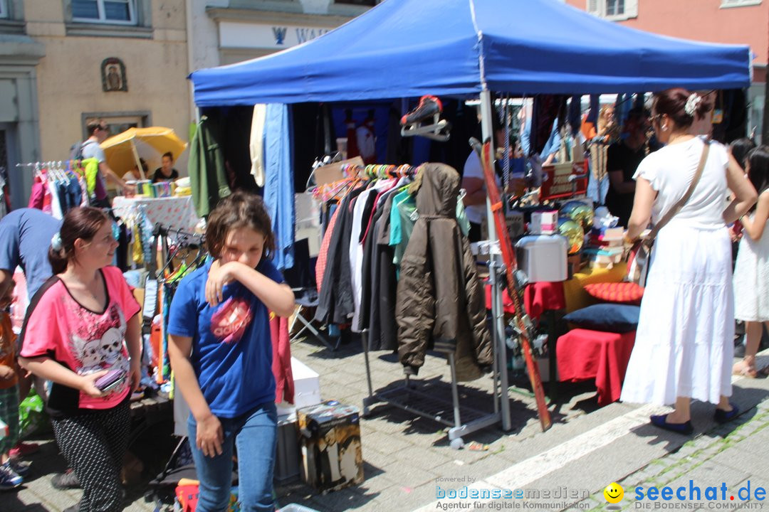 Flohmarkt Kreuzlingen und Konstanz am Bodensee, 10.06.2018