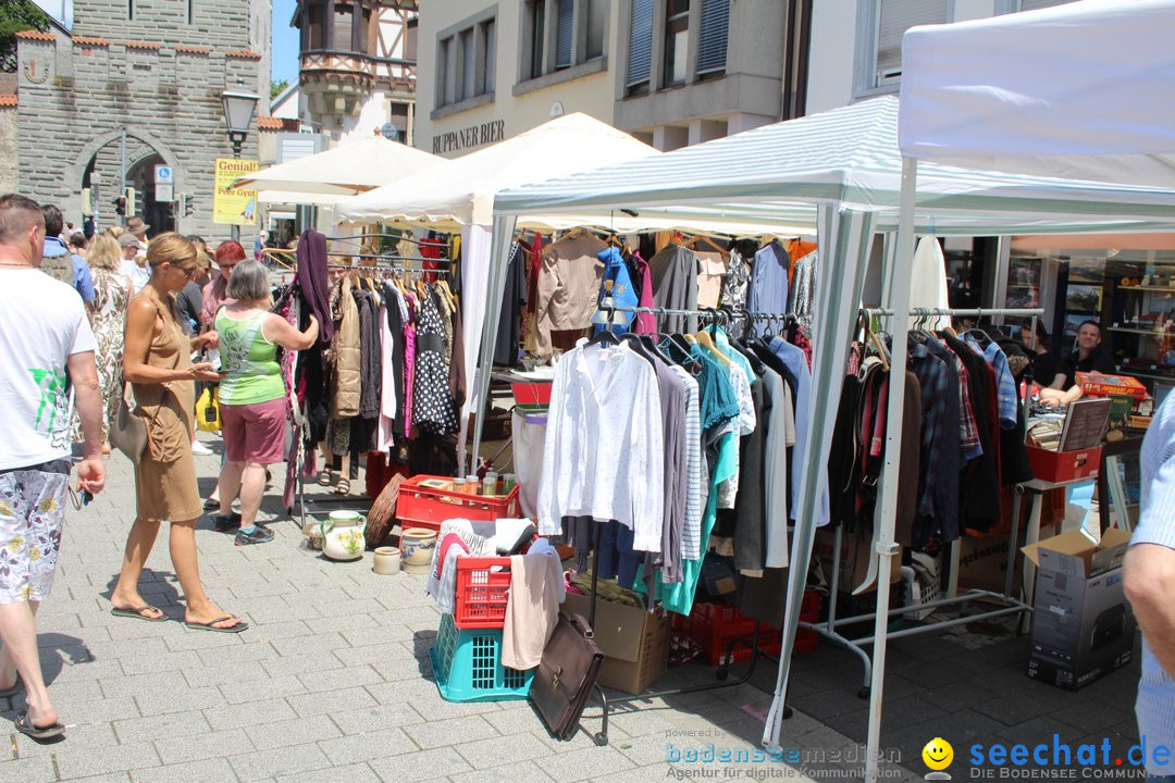 Flohmarkt Kreuzlingen und Konstanz am Bodensee, 10.06.2018