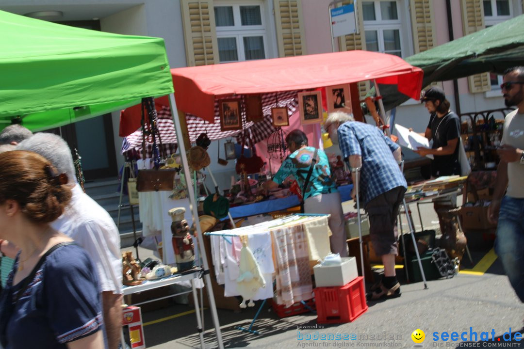 Flohmarkt Kreuzlingen und Konstanz am Bodensee, 10.06.2018