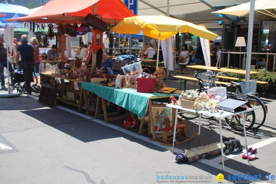 Flohmarkt Kreuzlingen und Konstanz am Bodensee, 10.06.2018