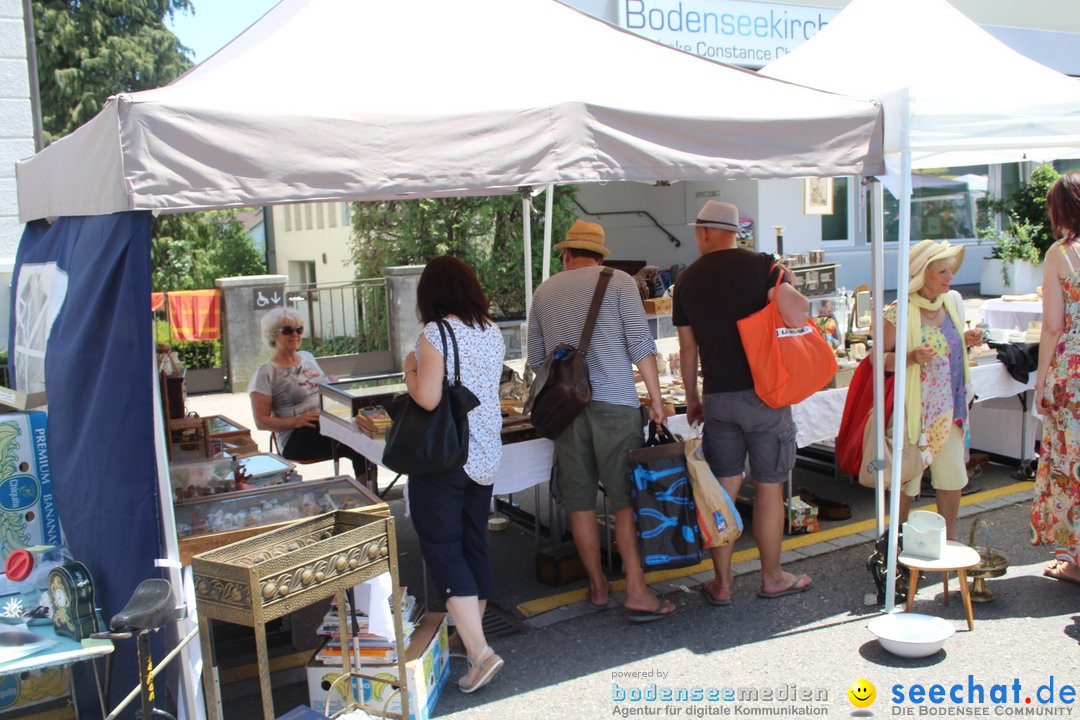 Flohmarkt Kreuzlingen und Konstanz am Bodensee, 10.06.2018