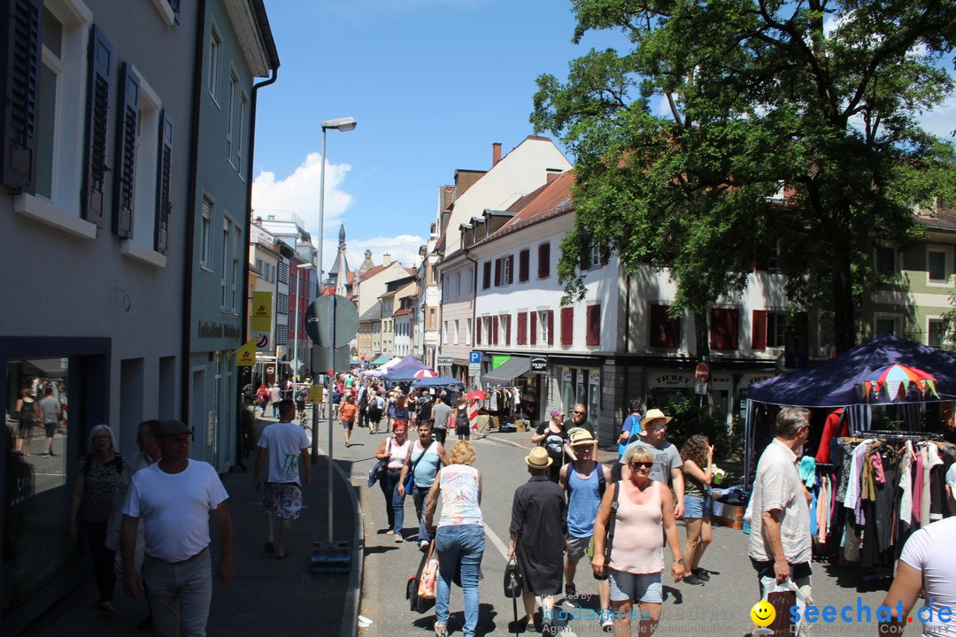 Flohmarkt Kreuzlingen und Konstanz am Bodensee, 10.06.2018