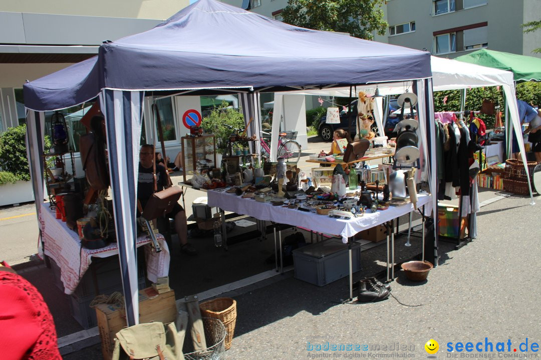 Flohmarkt Kreuzlingen und Konstanz am Bodensee, 10.06.2018