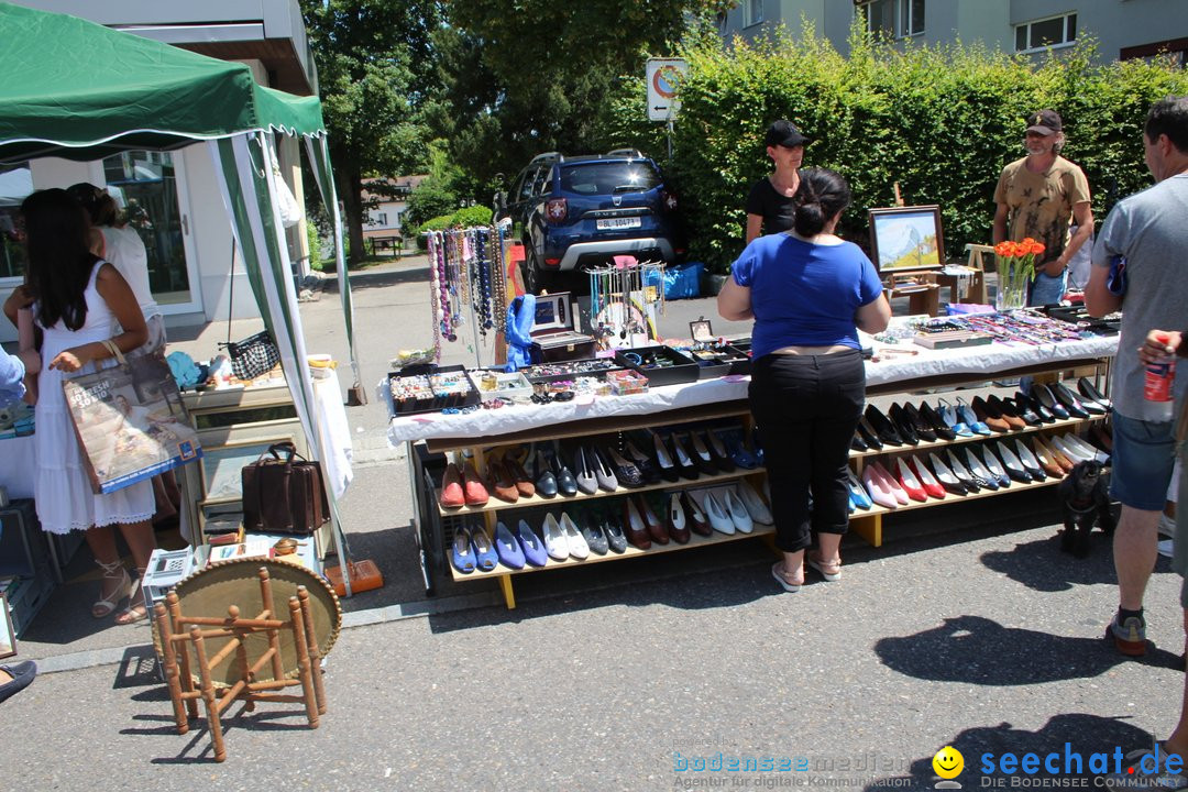 Flohmarkt Kreuzlingen und Konstanz am Bodensee, 10.06.2018