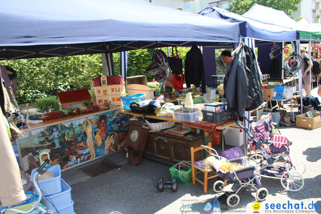 Flohmarkt Kreuzlingen und Konstanz am Bodensee, 10.06.2018