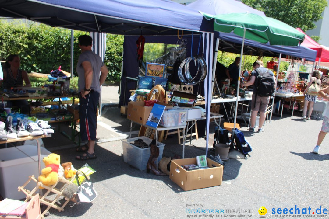 Flohmarkt Kreuzlingen und Konstanz am Bodensee, 10.06.2018