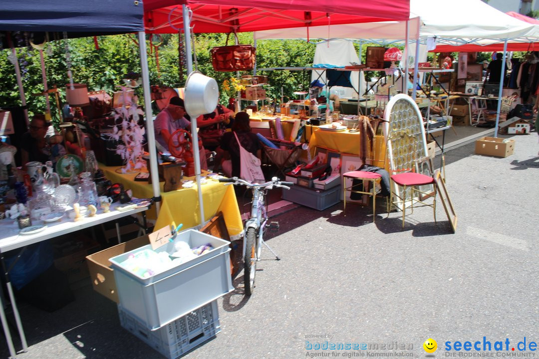 Flohmarkt Kreuzlingen und Konstanz am Bodensee, 10.06.2018