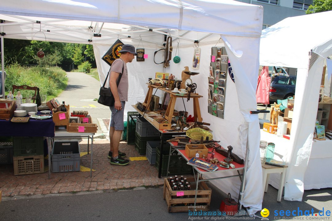 Flohmarkt Kreuzlingen und Konstanz am Bodensee, 10.06.2018