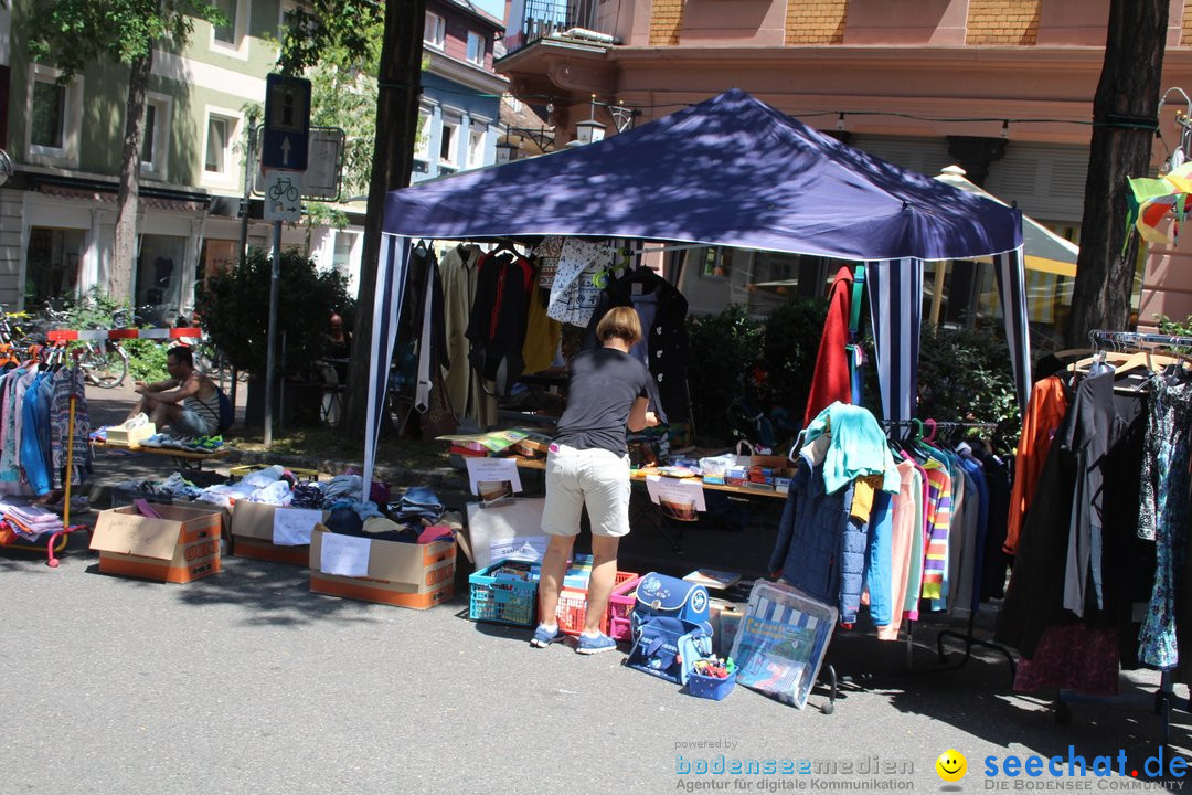 Flohmarkt Kreuzlingen und Konstanz am Bodensee, 10.06.2018