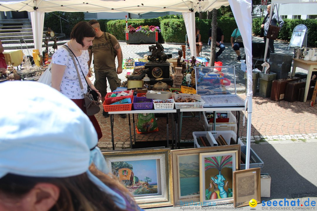 Flohmarkt Kreuzlingen und Konstanz am Bodensee, 10.06.2018