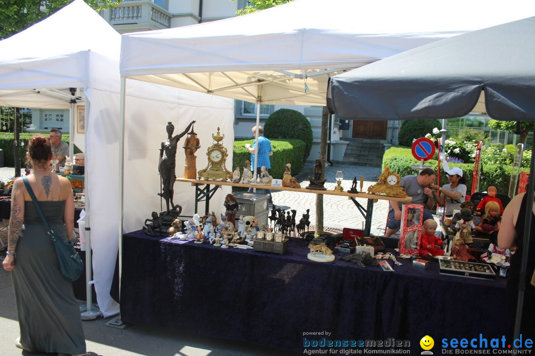 Flohmarkt Kreuzlingen und Konstanz am Bodensee, 10.06.2018