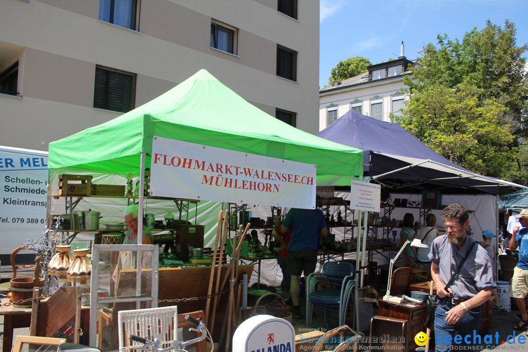 Flohmarkt Kreuzlingen und Konstanz am Bodensee, 10.06.2018