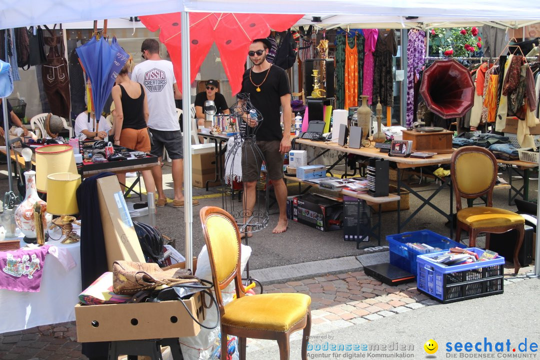 Flohmarkt Kreuzlingen und Konstanz am Bodensee, 10.06.2018