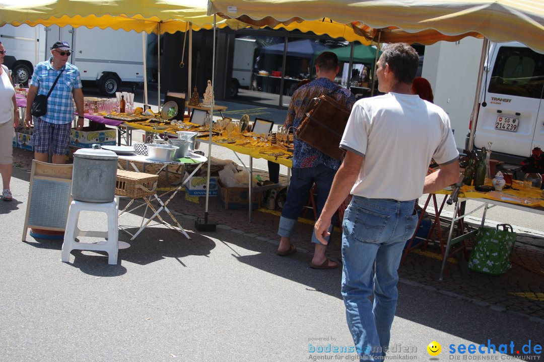 Flohmarkt Kreuzlingen und Konstanz am Bodensee, 10.06.2018