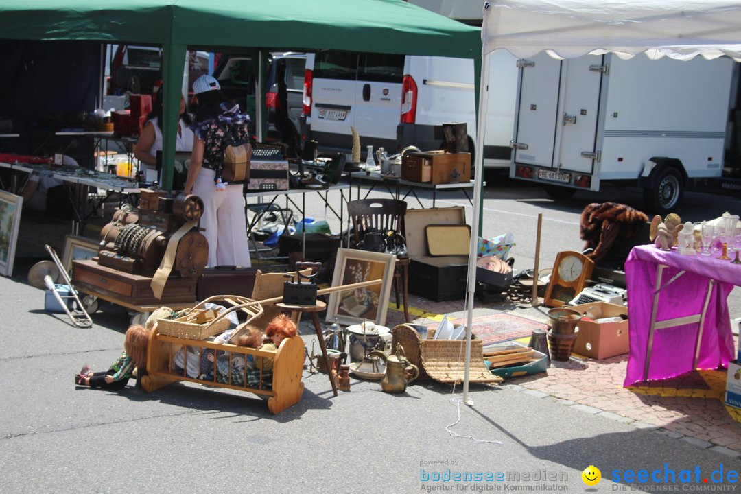 Flohmarkt Kreuzlingen und Konstanz am Bodensee, 10.06.2018