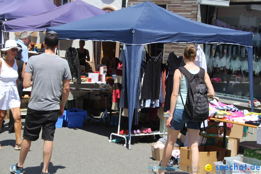 Flohmarkt Kreuzlingen und Konstanz am Bodensee, 10.06.2018