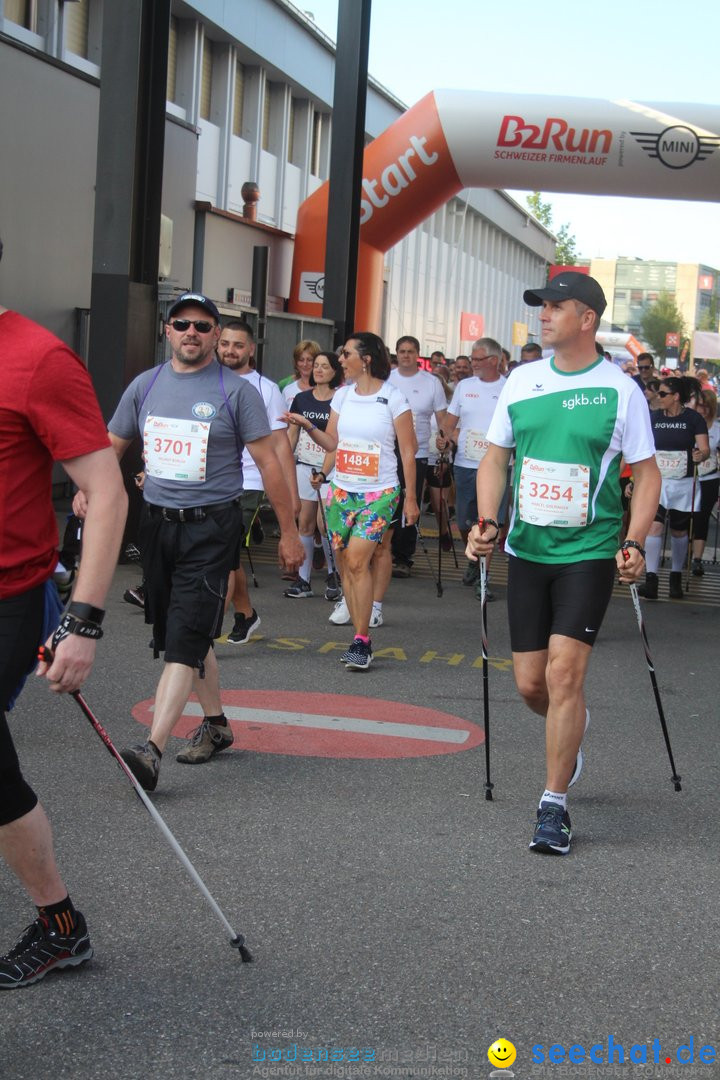 B2Run Schweizer Firmenlauf: St. Gallen, 18.06.2018