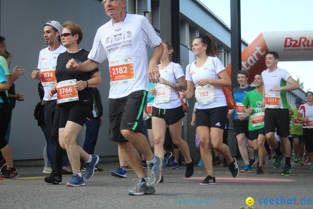 B2Run Schweizer Firmenlauf: St. Gallen, 18.06.2018