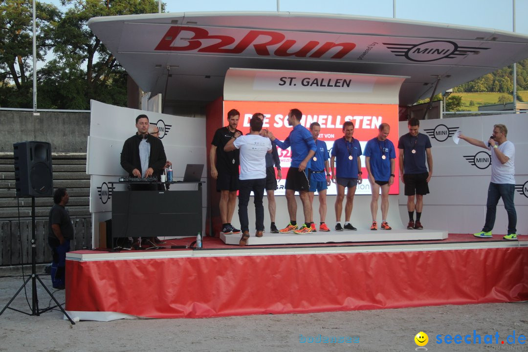 B2Run Schweizer Firmenlauf: St. Gallen, 18.06.2018