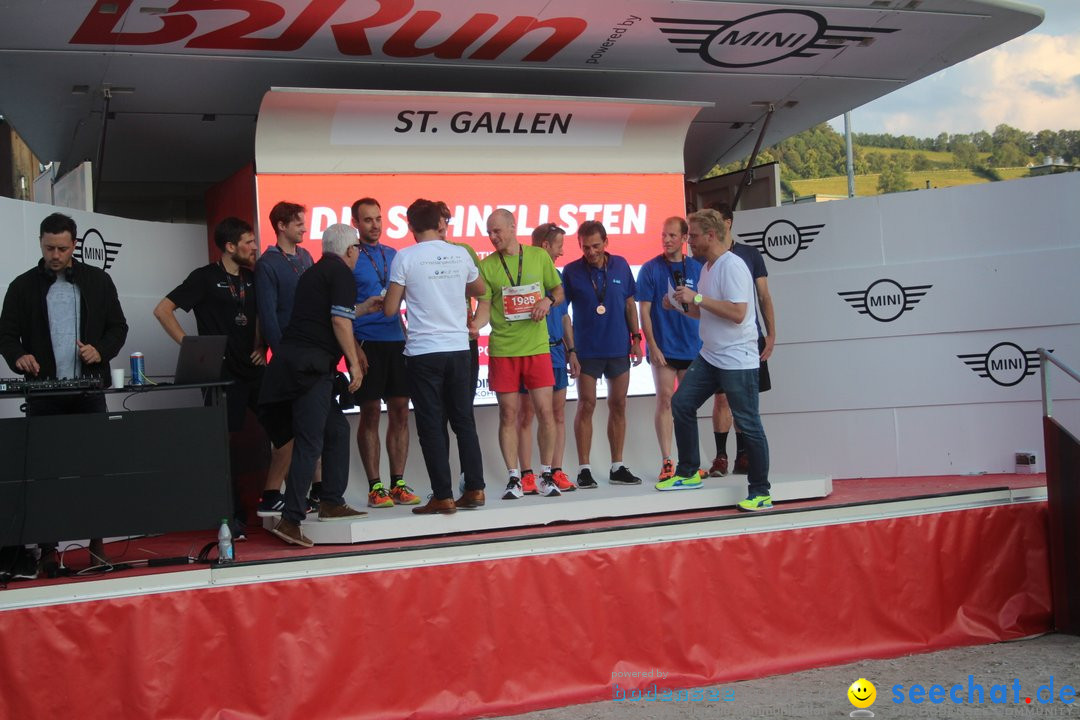 B2Run Schweizer Firmenlauf: St. Gallen, 18.06.2018