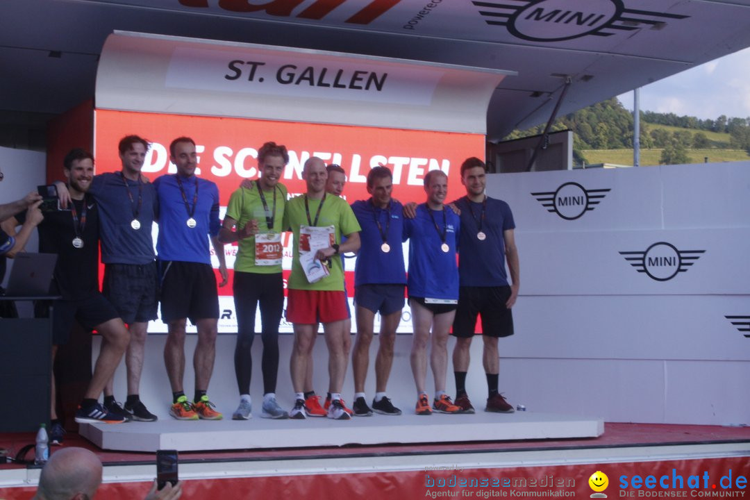 B2Run Schweizer Firmenlauf: St. Gallen, 18.06.2018