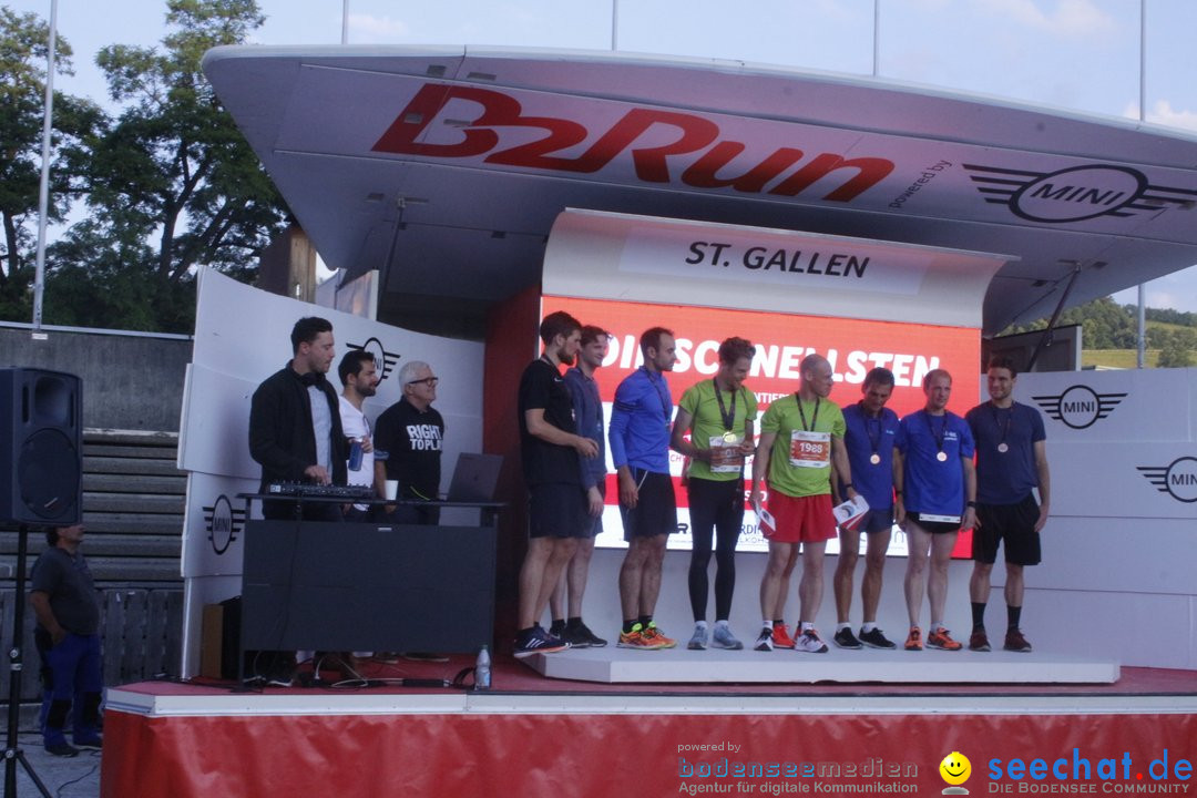 B2Run Schweizer Firmenlauf: St. Gallen, 18.06.2018