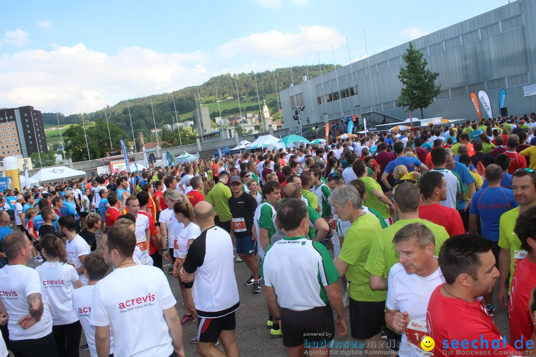 B2Run Schweizer Firmenlauf: St. Gallen, 18.06.2018