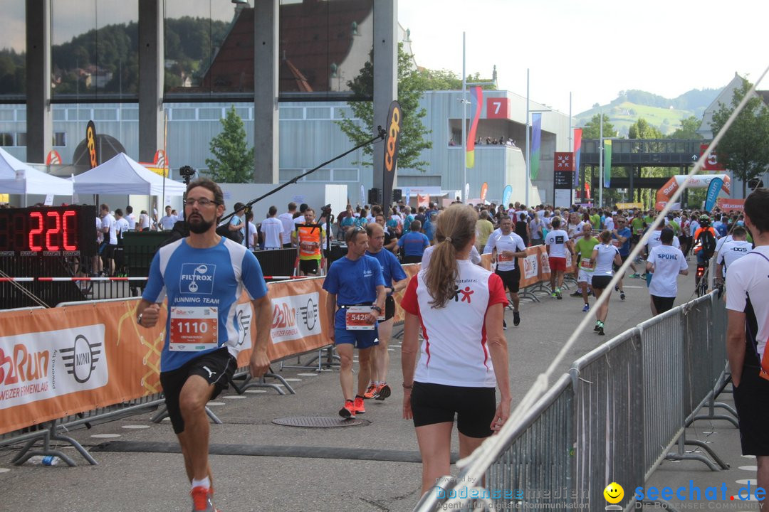 B2Run Schweizer Firmenlauf: St. Gallen, 18.06.2018