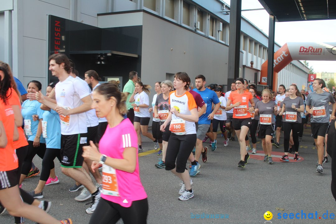 B2Run Schweizer Firmenlauf: St. Gallen, 18.06.2018