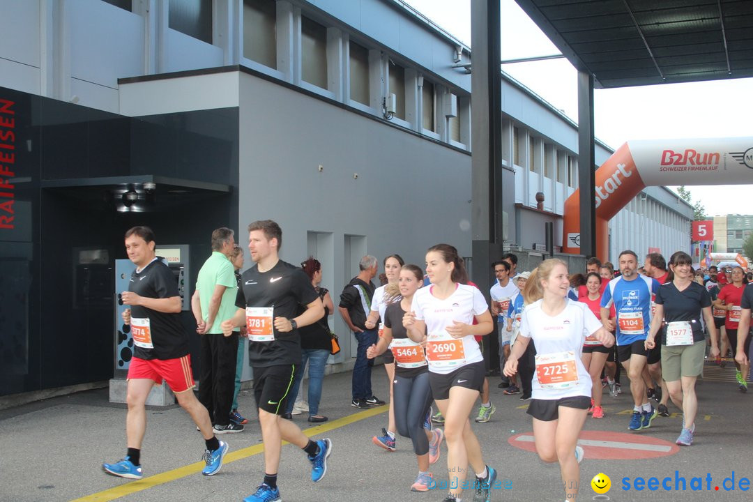 B2Run Schweizer Firmenlauf: St. Gallen, 18.06.2018