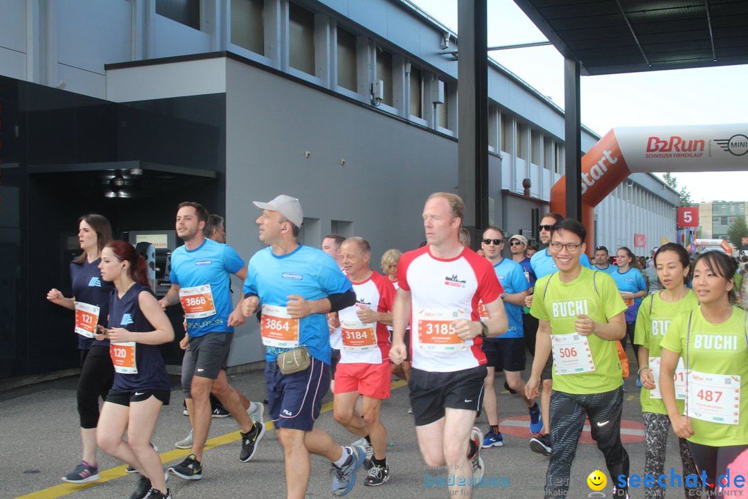 B2Run Schweizer Firmenlauf: St. Gallen, 18.06.2018