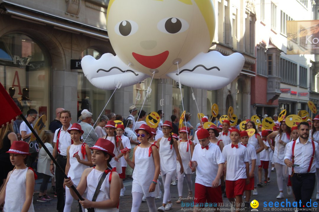 Kinderfest mit 30.000 Besuchern: St. Gallen, 20.06.2018