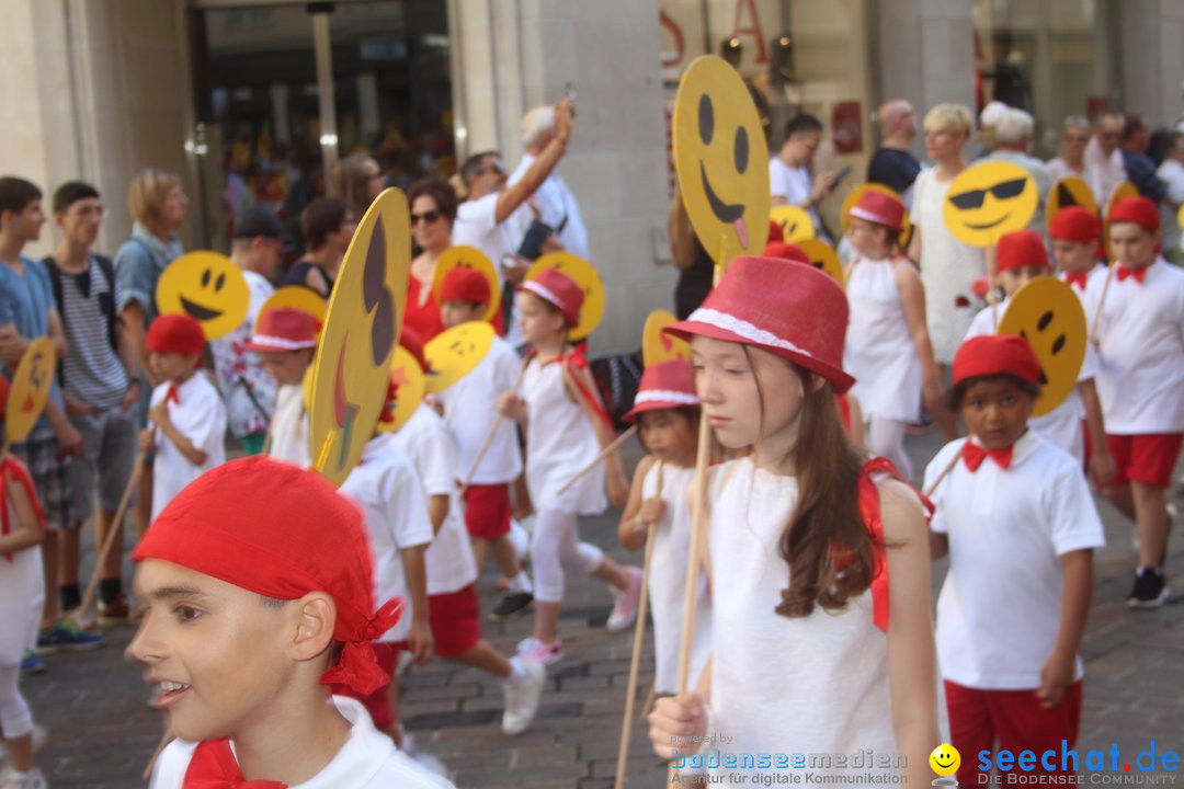 Kinderfest mit 30.000 Besuchern: St. Gallen, 20.06.2018