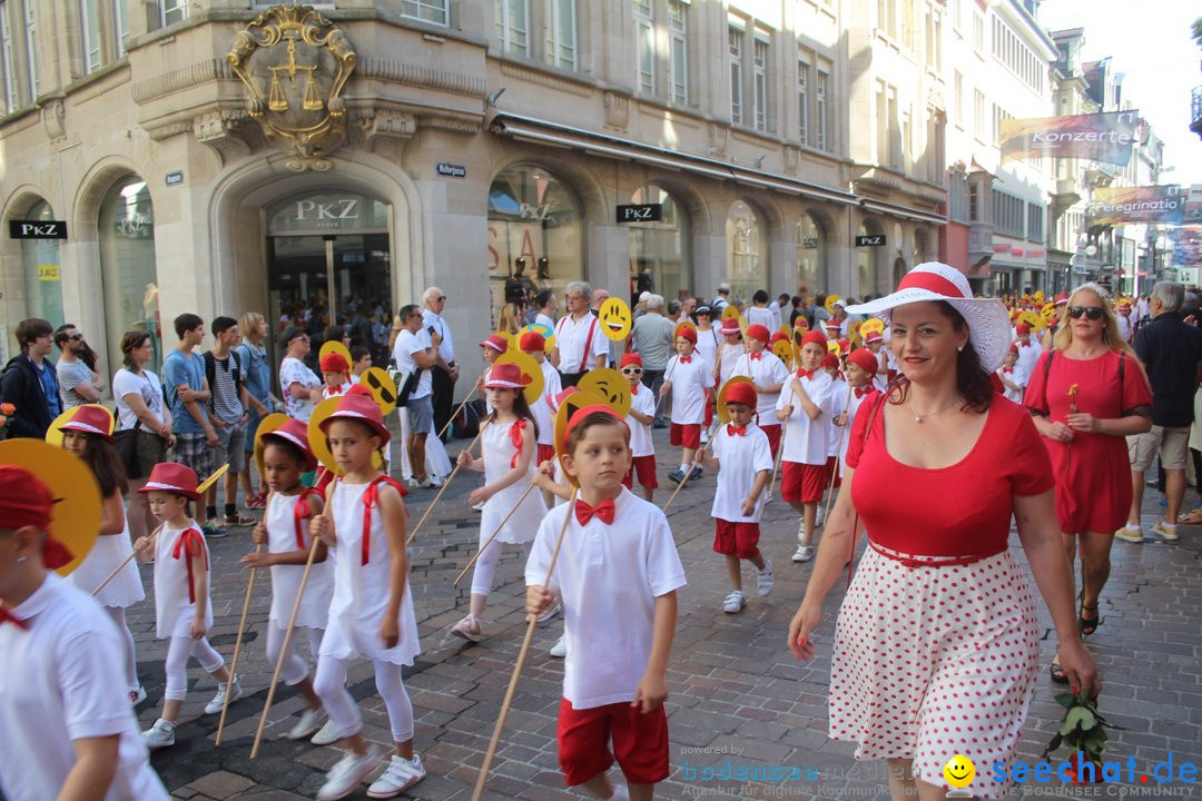 Kinderfest mit 30.000 Besuchern: St. Gallen, 20.06.2018