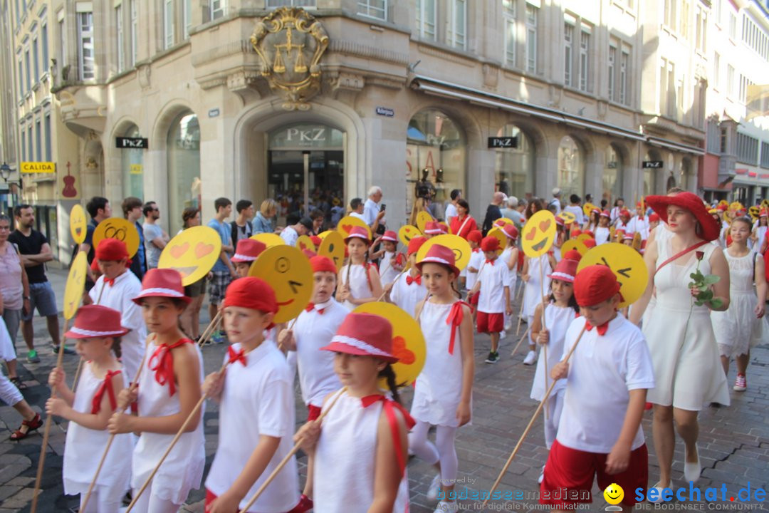 Kinderfest mit 30.000 Besuchern: St. Gallen, 20.06.2018