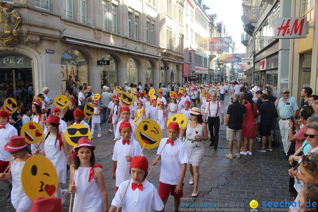 Kinderfest mit 30.000 Besuchern: St. Gallen, 20.06.2018