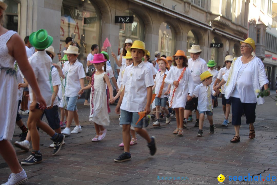 Kinderfest mit 30.000 Besuchern: St. Gallen, 20.06.2018