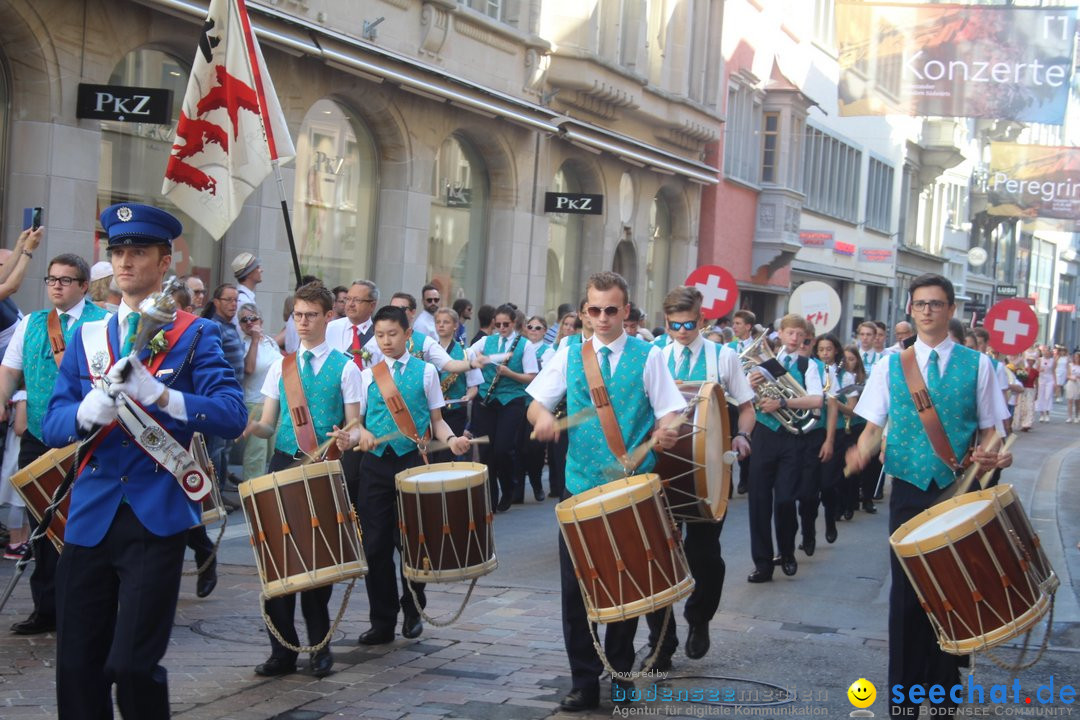 Kinderfest mit 30.000 Besuchern: St. Gallen, 20.06.2018