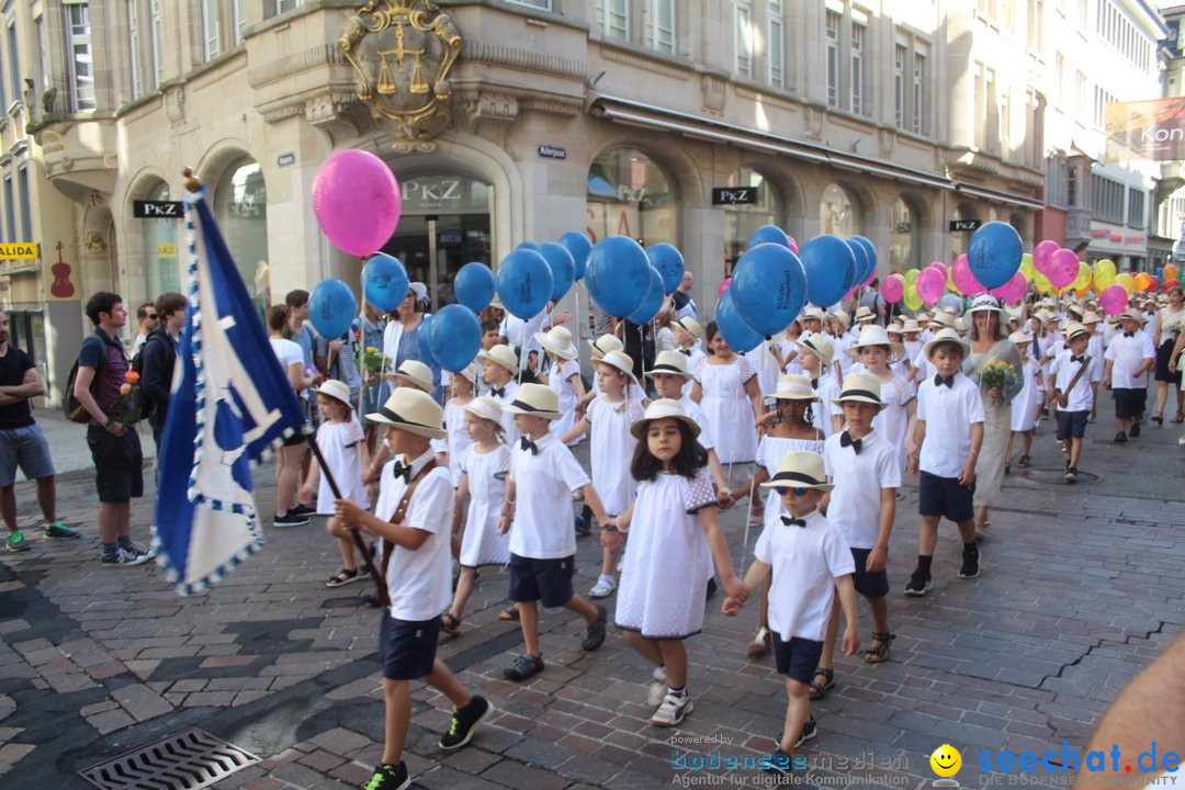 Kinderfest mit 30.000 Besuchern: St. Gallen, 20.06.2018