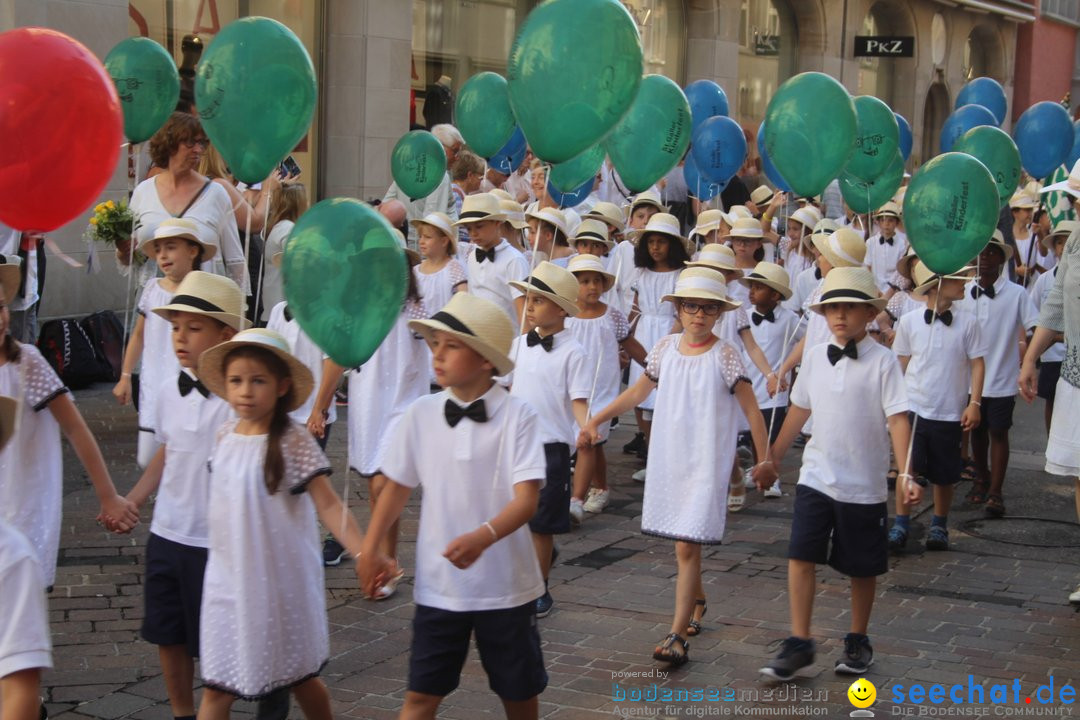 Kinderfest mit 30.000 Besuchern: St. Gallen, 20.06.2018