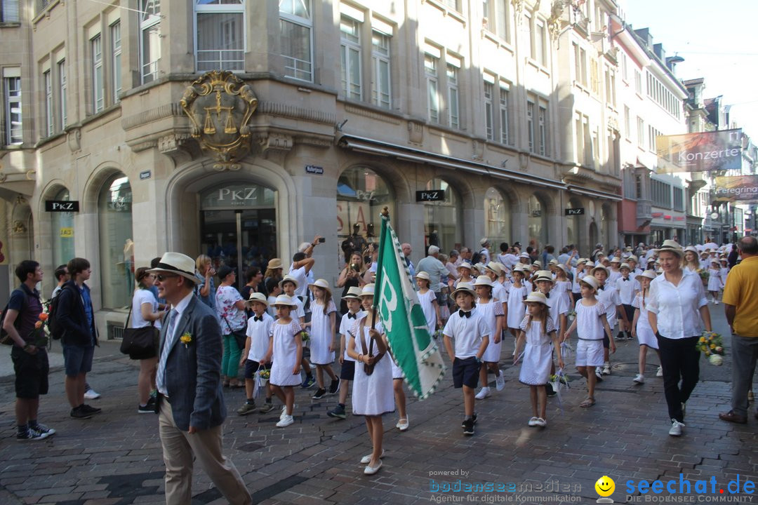 Kinderfest mit 30.000 Besuchern: St. Gallen, 20.06.2018