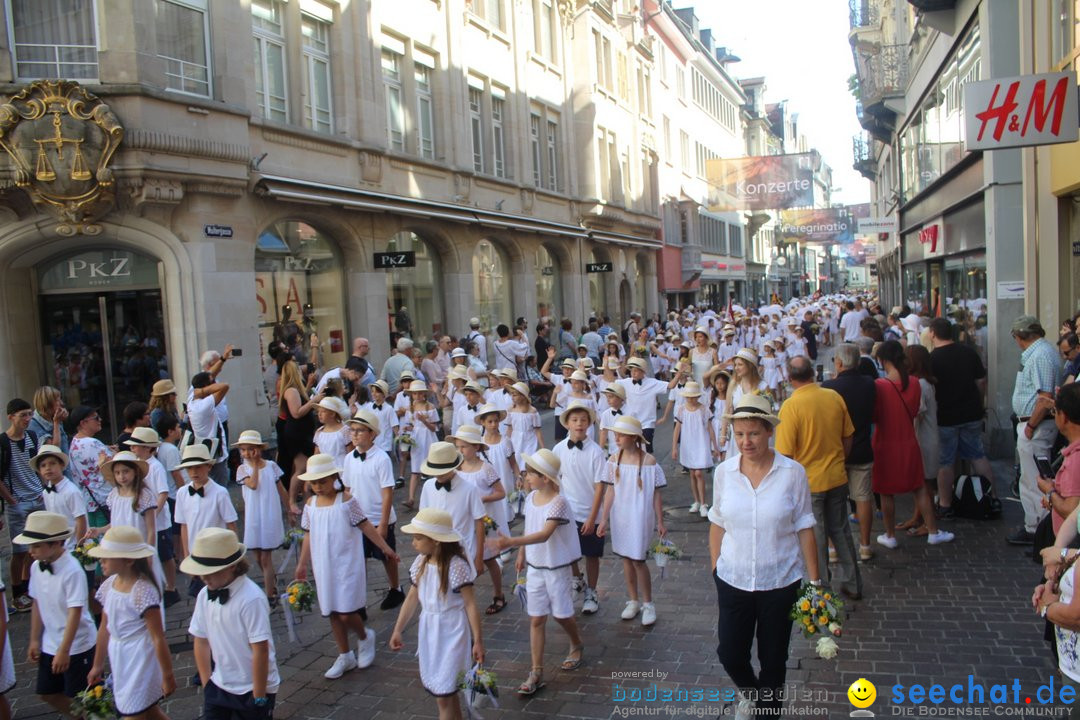 Kinderfest mit 30.000 Besuchern: St. Gallen, 20.06.2018