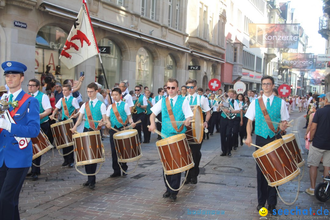 Kinderfest mit 30.000 Besuchern: St. Gallen, 20.06.2018