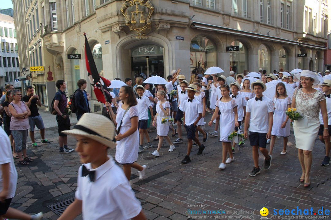 Kinderfest mit 30.000 Besuchern: St. Gallen, 20.06.2018