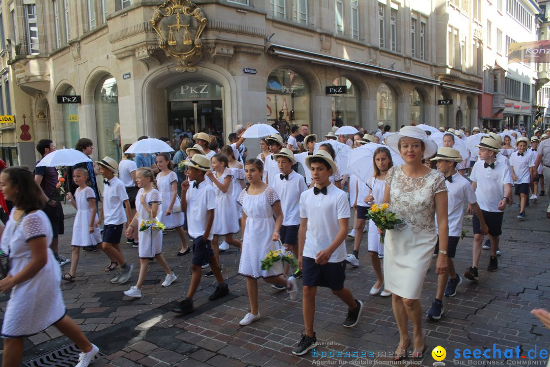 Kinderfest mit 30.000 Besuchern: St. Gallen, 20.06.2018