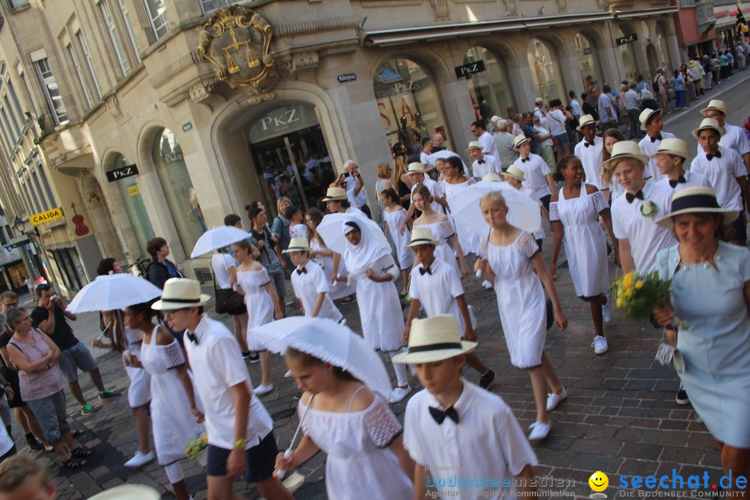 Kinderfest mit 30.000 Besuchern: St. Gallen, 20.06.2018