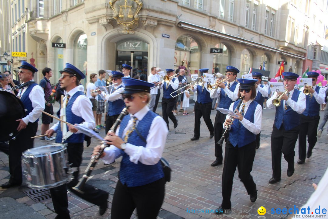 Kinderfest mit 30.000 Besuchern: St. Gallen, 20.06.2018