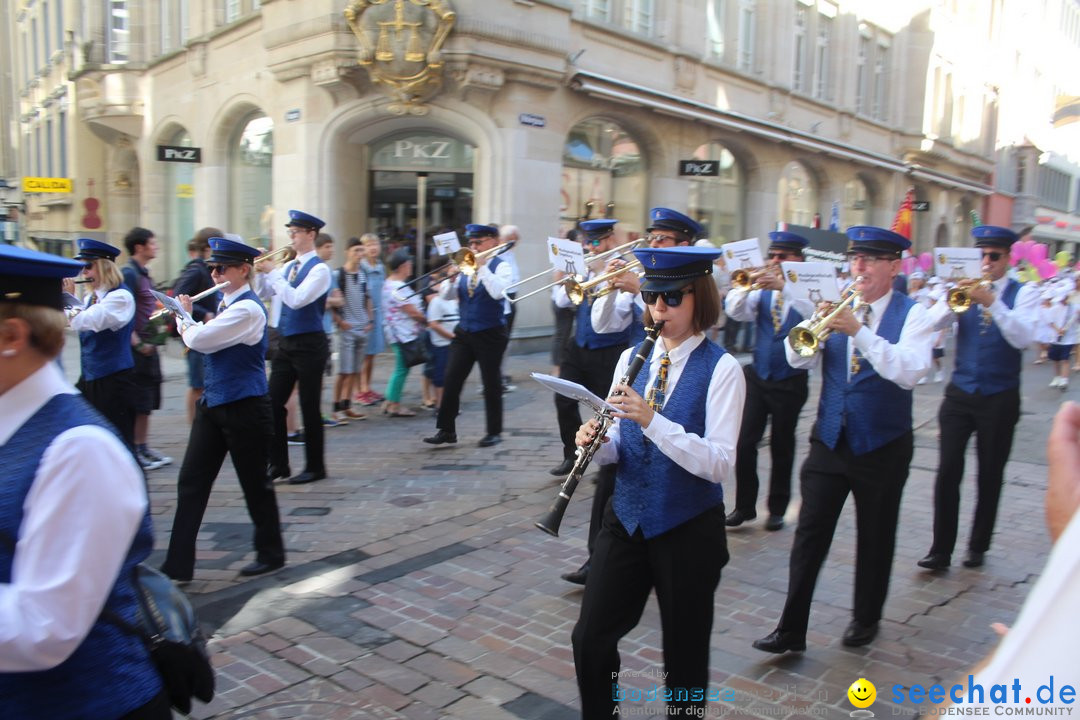 Kinderfest mit 30.000 Besuchern: St. Gallen, 20.06.2018